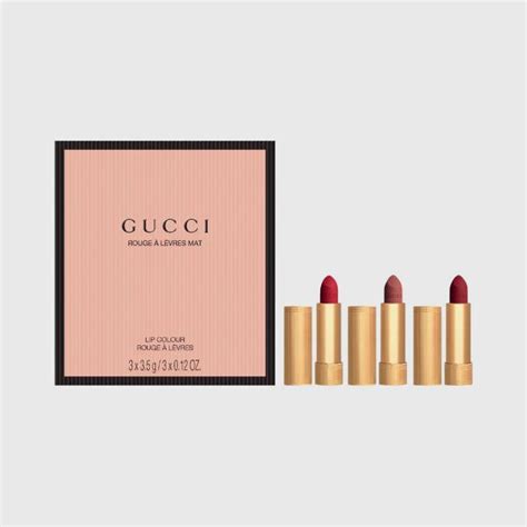 gucci set heren|gucci lipstick gift set.